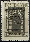 [New Daily Stamps from 1923 Overprinted "ANNESSIONE/ ALL 'ITALIA", type BF1]