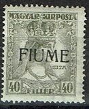 [Overprinted King Karl & Queen Zita Stamps from Hungary, type R]