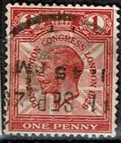[The 9th Congress of the Universal Postal Union in London, type CG]