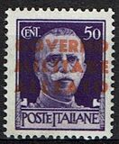 [Italian Postage Stamps Overprinted "GOVERNO MILITARE ALLEATO", type A4]