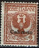 [Italian Stamps Overprinted "Calimno", type A]