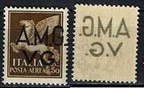 [Airmail - Italian Stamp Overprinted "A.M.G.V.G.", тып A13]