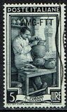 [Italy at Work - Italy Postage Stamps Overprinted "AMG-FTT", տեսակ AP3]