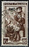 [Italy at Work - Italy Postage Stamps Overprinted "AMG-FTT", տեսակ AP4]