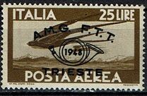 [Airmail - Trieste Philately Congress - Italy Postage Stamps Overprinted "A.M.G. F.T.T. - 1948 - TRIESTE", タイプ G4]
