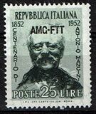 [The 100th Anniversary of Antonio Mancini - Italy Postage Stamp Overprinted "AMG-FTT", Tipo CA]