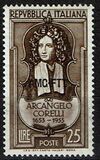 [Arcangelo Corelli - Italy Postage Stamp Overprinted "AMG-FTT", type CH]