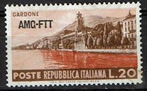 [Landscapes - Italy Postage Stamps Overprinted "AMG-FTT", Tipe CQ2]