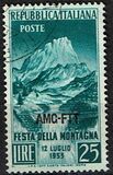 [Festival of the Mountain - Italy Postage Stamp Overprinted "AMG-FTT", نوع CL]