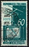 [Introduction of Television - Italy Postage Stamps Overprinted "AMG FTT", タイプ CS1]