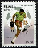 [Airmail - Football World Cup - Spain, type BDW]