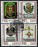 [Historical Post Office Signs - Size: 27 x 33mm, тип DFY]