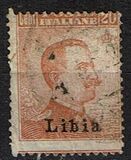 [Italian Postage Stamps Overprinted "Libia", tip A7]