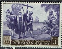 [The 500th Anniversary of the Birth of Christopher Columbus, 1451-1506, Typ FW]