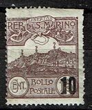 [No.111 & 114 Surcharged, type BT]