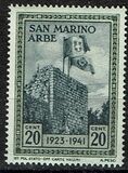 [Return of the Italian Flag to Arbe, Rab, típus BV2]