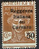[Fiume Military Post Stamps Surcharged, 类型 D2]