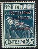 [Fiume Military Post Stamps Surcharged, 类型 B2]