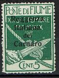 [Fiume Military Post Stamps Surcharged, 类型 A1]