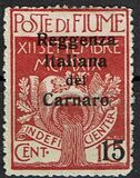 [Fiume Military Post Stamps Surcharged, 类型 C1]