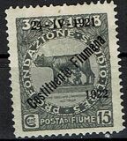 [New Daily Stamps from 1919 Overprinted "24-IV-1921 - Costituente Fiumana - 1922", type AX2]
