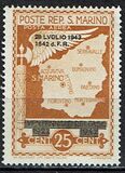 [Not Issued Edtion Overprinted - 28 LUGLIO 1943-1642 d. F. R ., type CG]