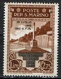 [Not Issued Edtion Overprinted - 28 LUGLIO 1943-1642 d. F. R ., type CF2]