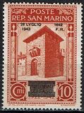 [Not Issued Edtion Overprinted - 28 LUGLIO 1943-1642 d. F. R ., type CE1]