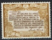 [The 2nd Anniversary of the Death of Franklin Delano Roosevelt, 1882-1945, type DH]