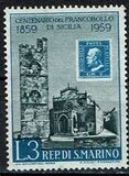 [The 100th Anniversary of Sicily Stamps, タイプ LA]