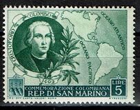 [The 500th Anniversary of the Birth of Christopher Columbus, 1451-1506, Typ FY]