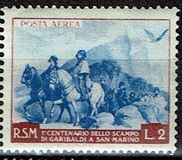 [Airmail - The 100th Anniversary of Garibaldi's Refuge to San Marino, type EN]