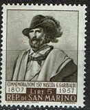 [The 150th Anniversary of the Birth of of Guiseppe Garibaldi, 1807-1882, type JI]