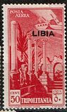 [P.A.-francobolli della Tripolitania sopr. "Libia", Scrivi T]