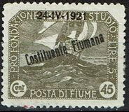 [New Daily Stamps from 1919 Overprinted "24-IV-1921 - Costituente Fiumana", type AV]