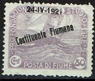 [New Daily Stamps from 1919 Overprinted "24-IV-1921 - Costituente Fiumana", type AV2]