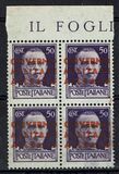 [Italian Postage Stamps Overprinted "GOVERNO MILITARE ALLEATO", type A4]