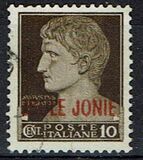 [Italian Postage Stamps Overprinted "ISOLE JONIE", type A1]