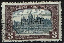 [Overprinted Postage Stamps from Hungary, Tipo M5]