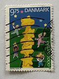 [EUROPA Stamp - Tower of 6 Stars, tip AEI]