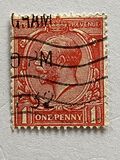 [King George V, 1865-1935 - New Watermark, tip BY3]