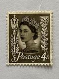 [Definitive Issue - Queen Elizabeth, New Value & New Color, Scrivi A4]