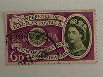 [EUROPA Stamps - The 1st Anniversary of the Establisment of CEPT, typ EP]
