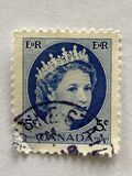 [Queen Elizabeth II - Normal Paper, See 1962 for Fluorescent Stripes, տեսակ GT4]