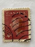 [King George VI - Inscription: "POSTES POSTAGE", type EM]
