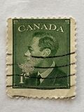 [King George VI As Previous Without Inscription "POSTES POSTAGE", Tip EO]