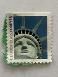 [Flag & Statue of Liberty - Self-Adhesive Coil Stamps (44 cents), 类型 FTE]
