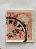 [King Gustaf VI Adolf of Sweden & Tree Crowns - Without Imprint, Typ DB12]