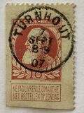 [King Leopold II. New issue, type AG]