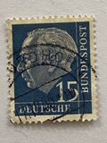 [Freimarken: Bundespräsident Theodor Heuss, Typ AV10]